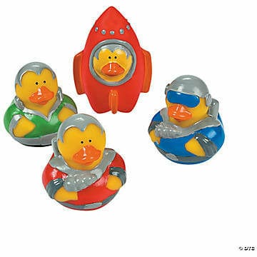 FUN EXPRESS TOYS Space Explorer Rubber Duckies