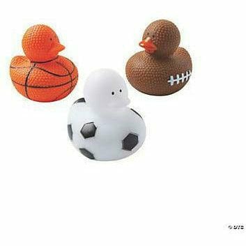 FUN EXPRESS TOYS Sports Ball Rubber Duckies