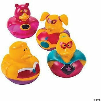 FUN EXPRESS TOYS Superhero Girl Rubber Duckies