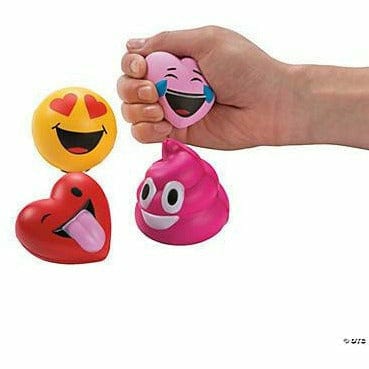 FUN EXPRESS TOYS Valentine Emoji Stress Toys