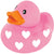 FUN EXPRESS TOYS Valentine Rubber Duck - Pink