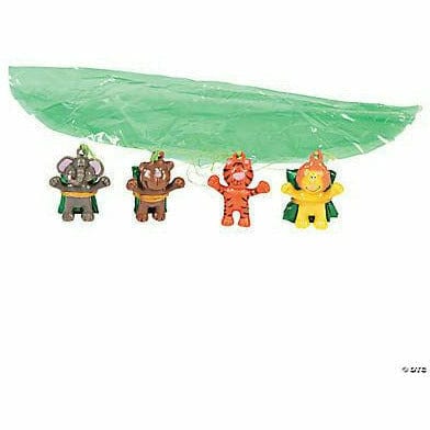 FUN EXPRESS TOYS Vinyl Zoo Animal Paratroopers