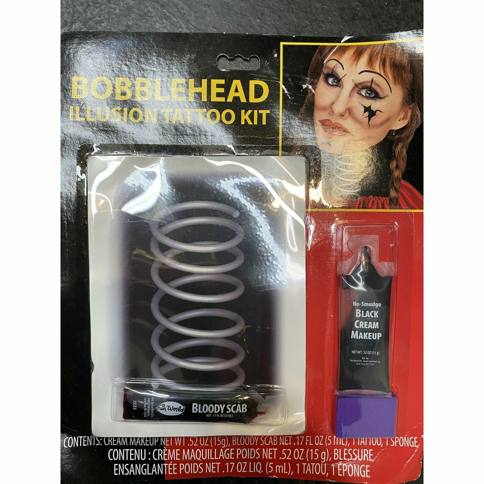 Fun World Bobblehead Illusion Tattoo Kit