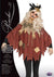 FUN WORLD COSTUMES: ACCESSORIES Scary Crow Poncho - Adult