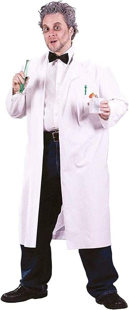 Fun World COSTUMES Mad Scientist Lab coat - Standard size