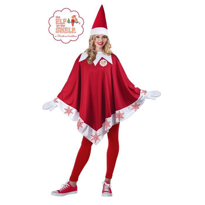 Christmas Wearables Tagged "The Elf on the Shelf® Adult Elf Poncho