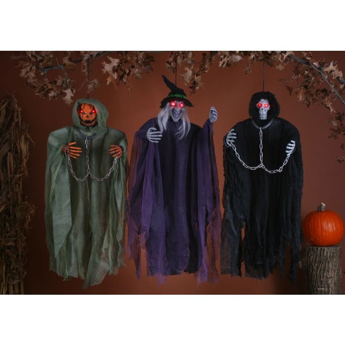 Fun World HOLIDAY: HALLOWEEN 36&quot; Hanging Figure Assortment - Try Me!