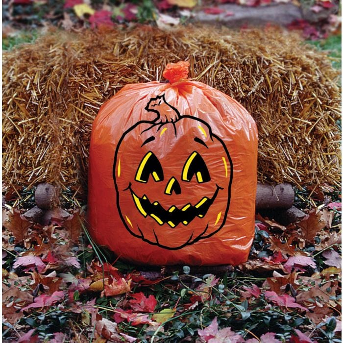 Fun World HOLIDAY: HALLOWEEN Pumpkin Lawn Bag