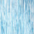 Ginger Ray DECORATIONS Ginger Ray Matte Blue Fringe Curtain Backdrop