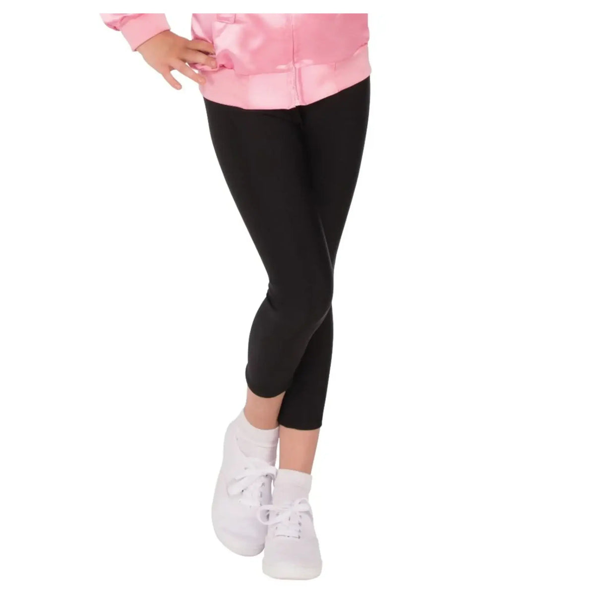Girls Black Stretch Leggings