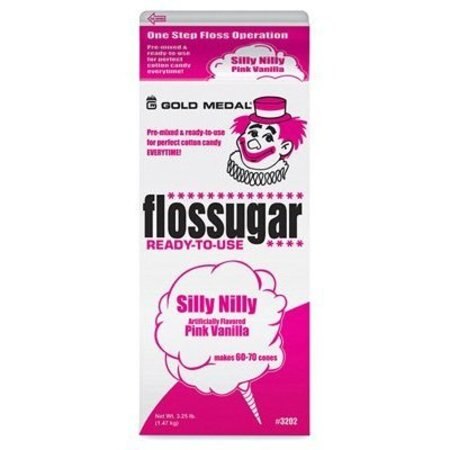 GOLD MEDAL CONCESSIONS Flossugar - Silly Nilly Pink Vanilla