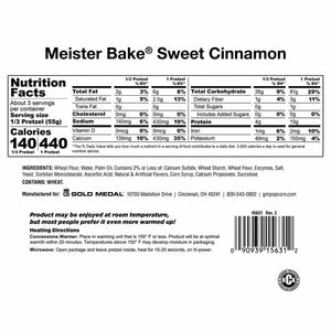 Gold Medal Products CONCESSIONS Meister Bake® Sweet Cinnamon Pretzels