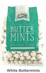 Hospitality Mints CANDY White Buttermints - 2.75lb