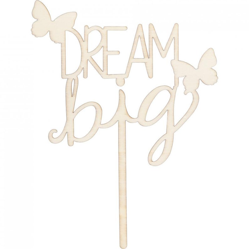 Dolly Parton "Dream Big" Cake Topper