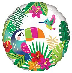 17" Tropical Paradise Foil