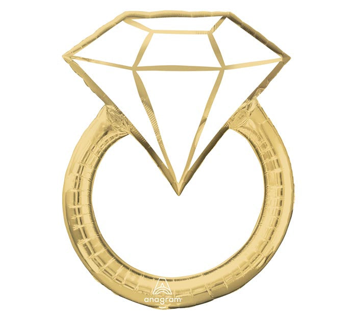 904 30" Gold Wedding Ring Foil