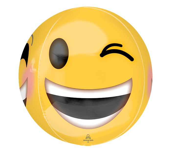 16" Emoticon Smiley Orbz