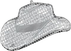 376 33" Disco Cowboy Hat Foil