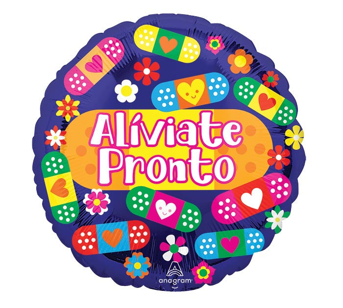 863 17" Alleviate Pronto Get Well Foil
