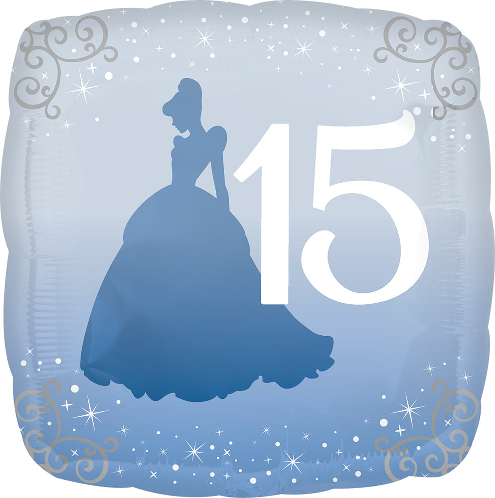 164 17" Mis Quince Cinderella Foil