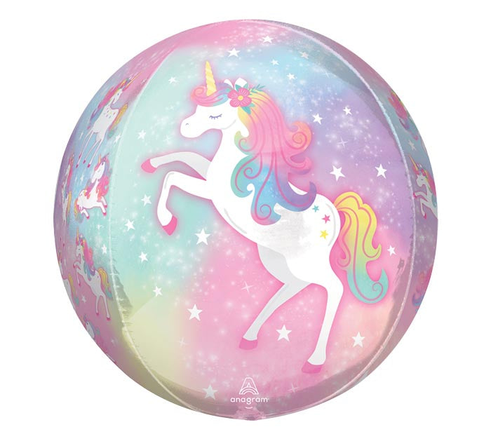 494 16" Enchanted Unicorn Orbz