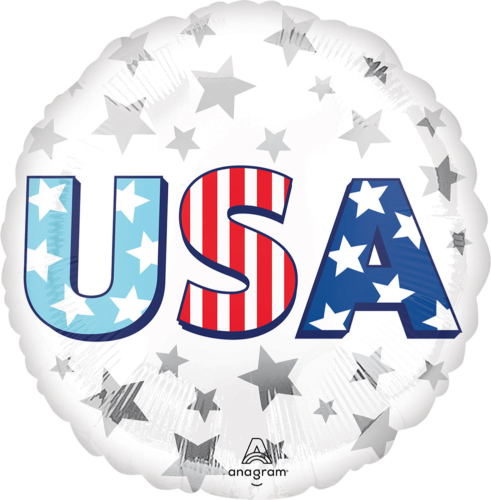 886 17" USA Bursts Foil