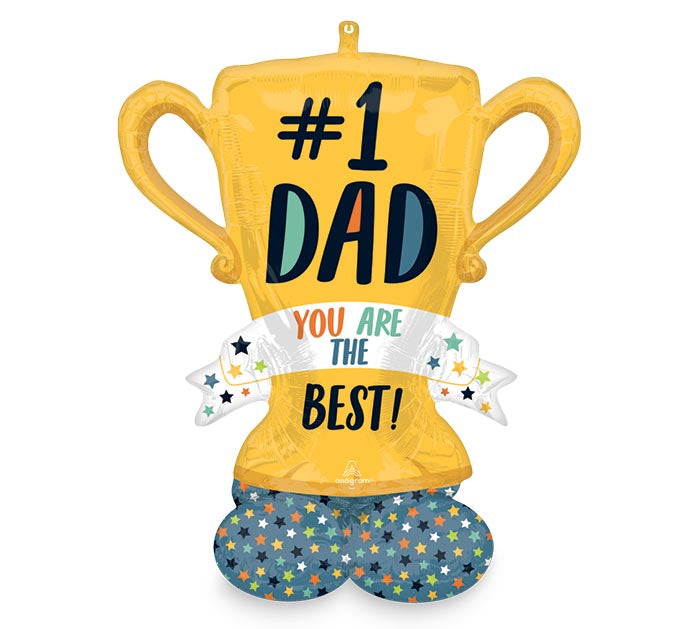 972 43" #1 Dad Trophy Airloonz