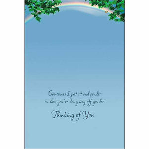 LEANIN' TREE CARDS Friendship Card: Sometimes I just sit and ponder