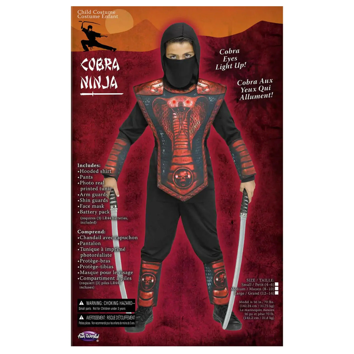 LU Cobra Ninja Assortment - Child