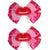 M&J Trimming Company HOLIDAY: VALENTINES Kiss Lip Hair Bows 2ct Valentine's Day