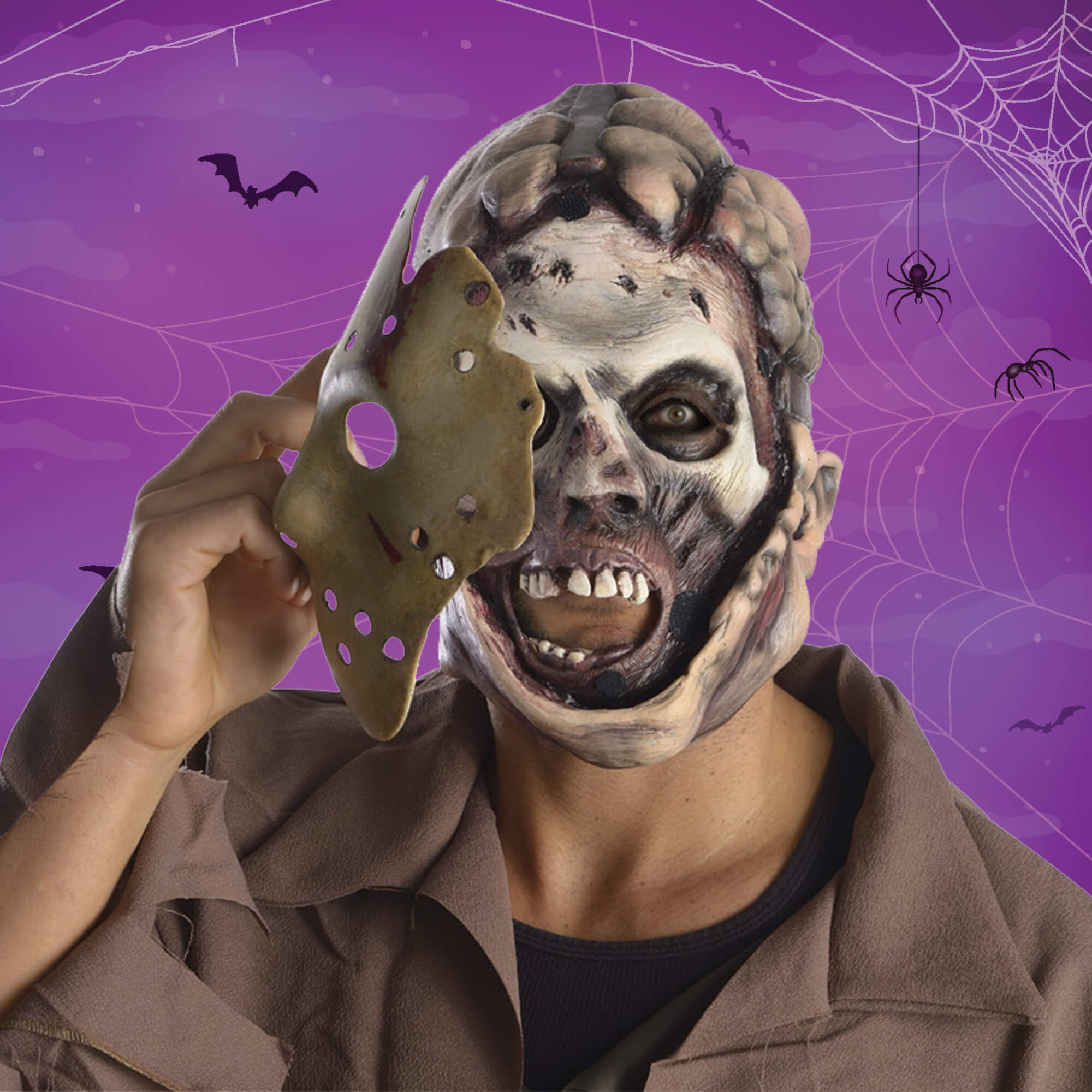 deluxe adult jason latex masks for halloween