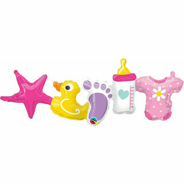 Mayflower Distributing 41" Baby Girl Garland