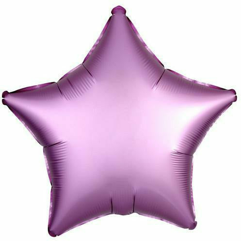 Mayflower Distributing BALLOONS 004 19" Flamingo Pink Star Foil