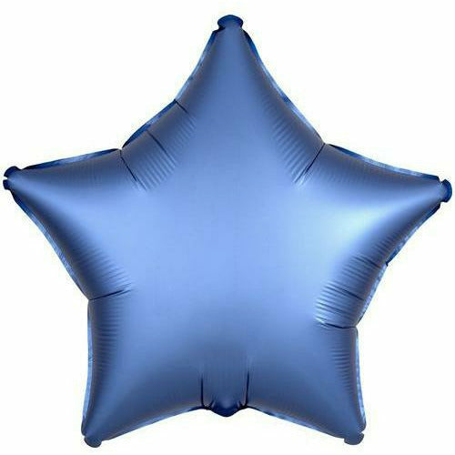 Mayflower Distributing BALLOONS 007 19&quot; Azure Star Foil