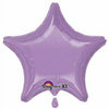 Mayflower Distributing BALLOONS 015 19" Lavender Pearl Star Foil