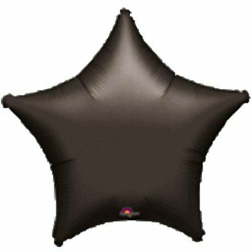 Mayflower Distributing BALLOONS 025 29" Black Star Foil