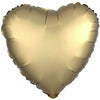 Mayflower Distributing BALLOONS 027 17" Gold Heart 19" Foil