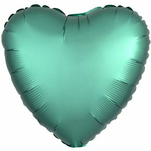 Mayflower Distributing BALLOONS 034 17" Jade Heart Foil