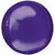 Mayflower Distributing BALLOONS 086 16" Purple Orbz