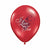 Mayflower Distributing BALLOONS 11" I Love You Red Rose Latex - Ruby