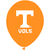 Mayflower Distributing BALLOONS 11" University of Tennessee Latex Balloons - 10 Count