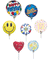 Mayflower Distributing BALLOONS 14" Air Filled - Everyday Balloons On A Stick