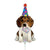 Mayflower Distributing BALLOONS 14" Air Filled - Happy Birthday Puppy Balloon On A Stick