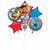 Mayflower Distributing BALLOONS 166 Toy Story 4 Balloon Bouquet