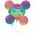 Mayflower Distributing BALLOONS 338 Bouquet Sparkle Birthday Balloons