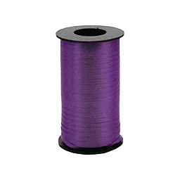 Mayflower Distributing BALLOONS 500yd Crimped Ribbon - Purple
