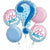 Mayflower Distributing BALLOONS 512 Boy or Girl Gender Reveal Balloon Bouquet