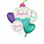 Mayflower Distributing BALLOONS A004 Sweet & Treats Balloon Bouquet