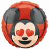 Mayflower Distributing BALLOONS A005 Mickey Mouse Emoji 17" Mylar Balloon