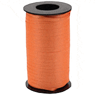 Mayflower Distributing BALLOONS CRIMPED ORANGE CURLING RIBBON